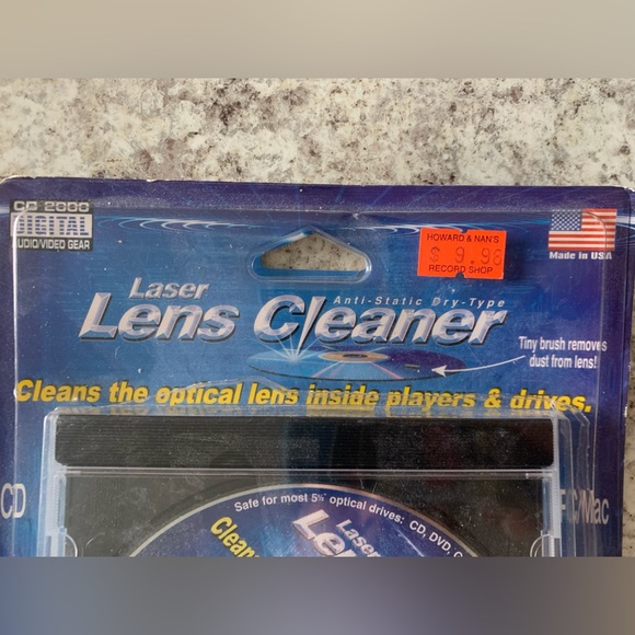 CD 2000 Laser Lens Cleaner for Disc Drives CD DVD GAME PC/MAC Anti-Static - Picture 2 of 6